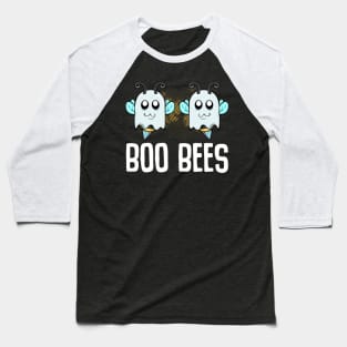 Ghost - Boo Bees Cute Halloween Ghosts Bee Baseball T-Shirt